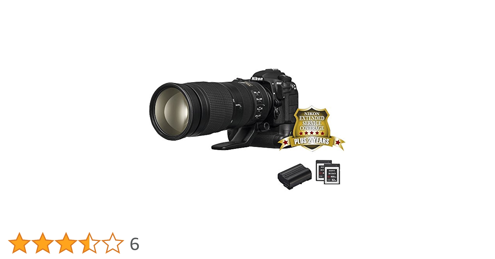 Amazon | Nikon 20.9 D500 スポーツ&ワイルドライフキット 3.2